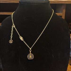 Beautiful black and gold necklace